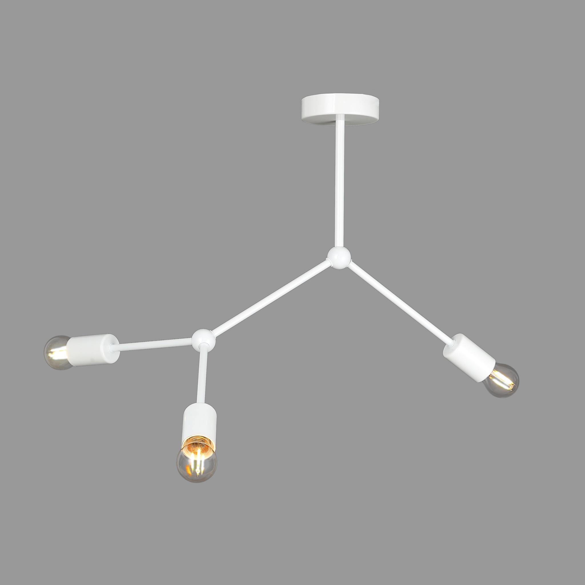 Люстра Creases на 3 лампочки Белый