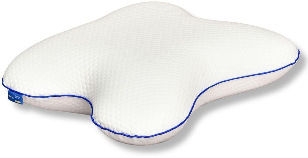 Подушка ортопедична IDEIA Memory Foam з ефектом пам'яті та наволочкою 58х50х12 см Білий (23466)