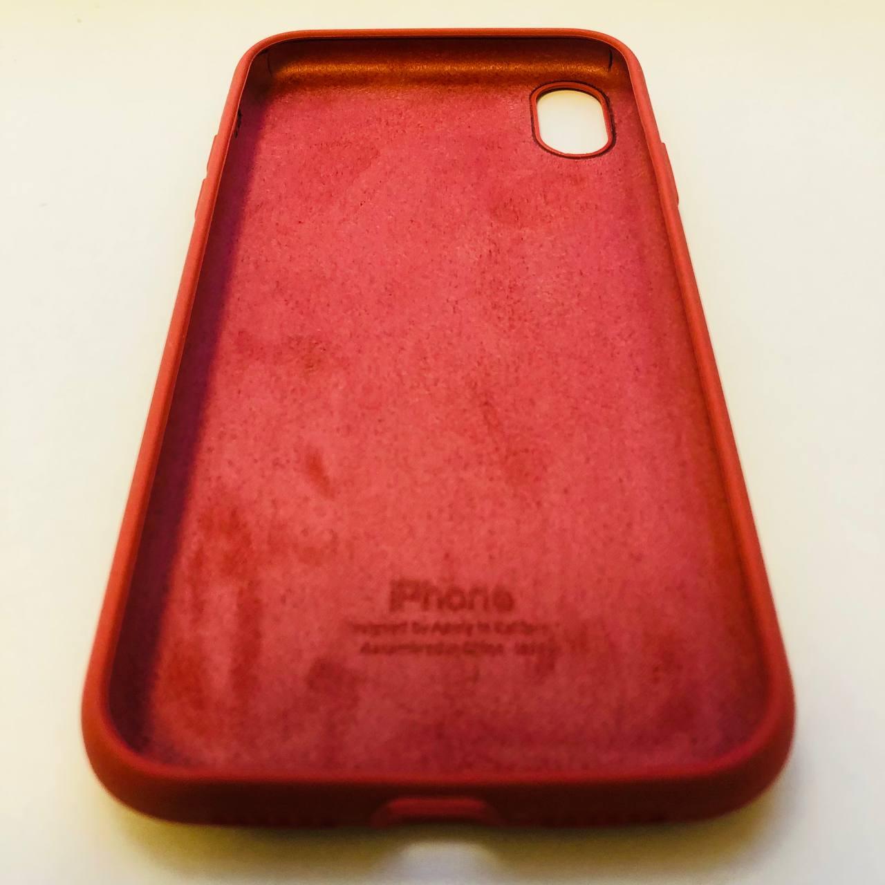 Чехол Silicone Case для Apple iPhone XR Raspberry - фото 3