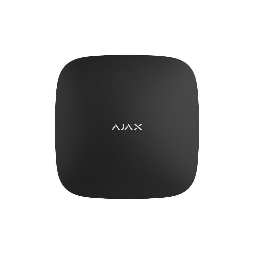 Интеллектуальная централь Ajax Hub 2 Plus с WiFi 2G/3G/4G поддержкой датчиков с фотоверификацией Черный (26-00034)