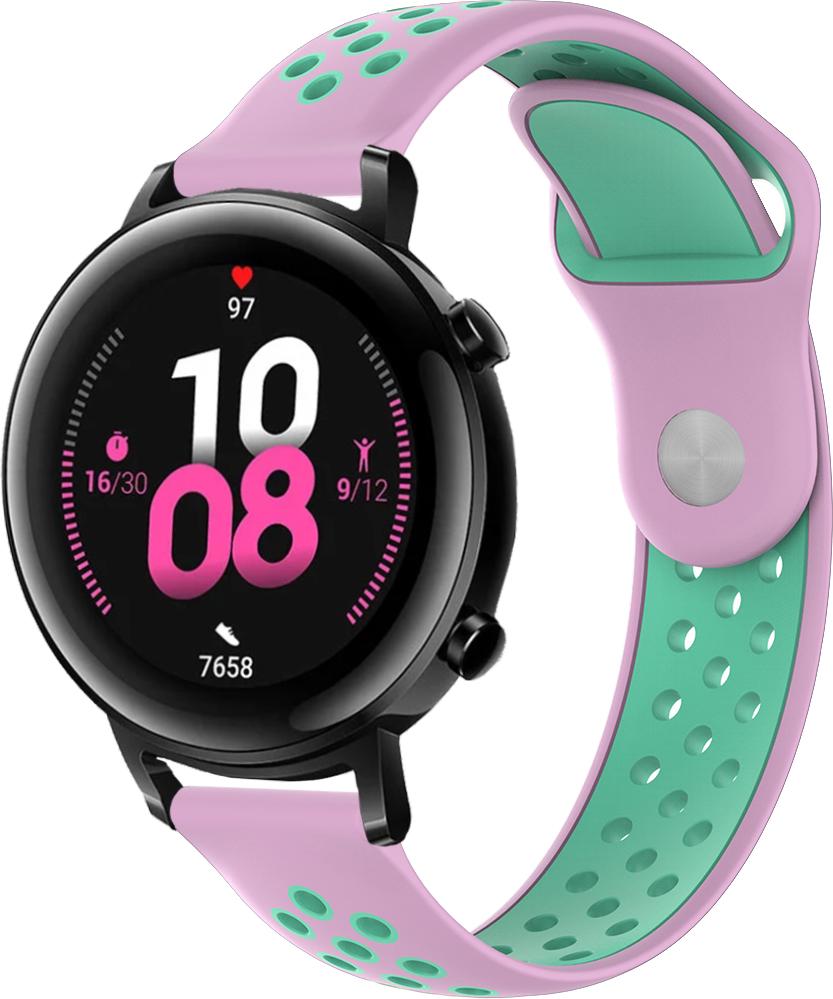 Ремешок Sport для Huawei Watch GT 2 42 мм Turquoise Pink (23033-50)