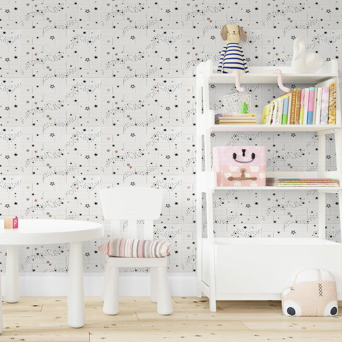 3D-панель самоклеящаяся на стену Звезды 70x77 см х 3 мм - фото 6