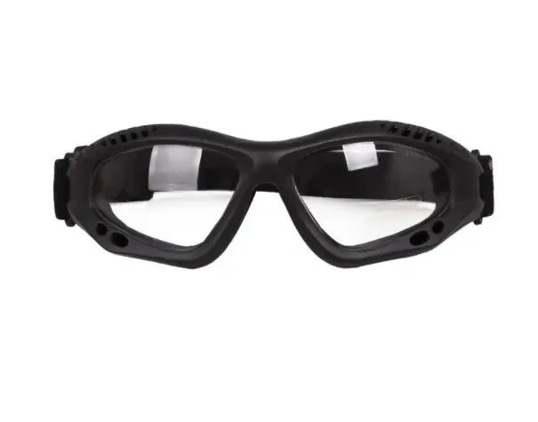 Очки защитные десантные Mil-Tec Commando Brille Air Pro Schwarz Smoke (15615402) - фото 2 Очки защитные десантные Mil-Tec Commando Brille Air Pro Schwarz Smoke (15615402) - фото 2