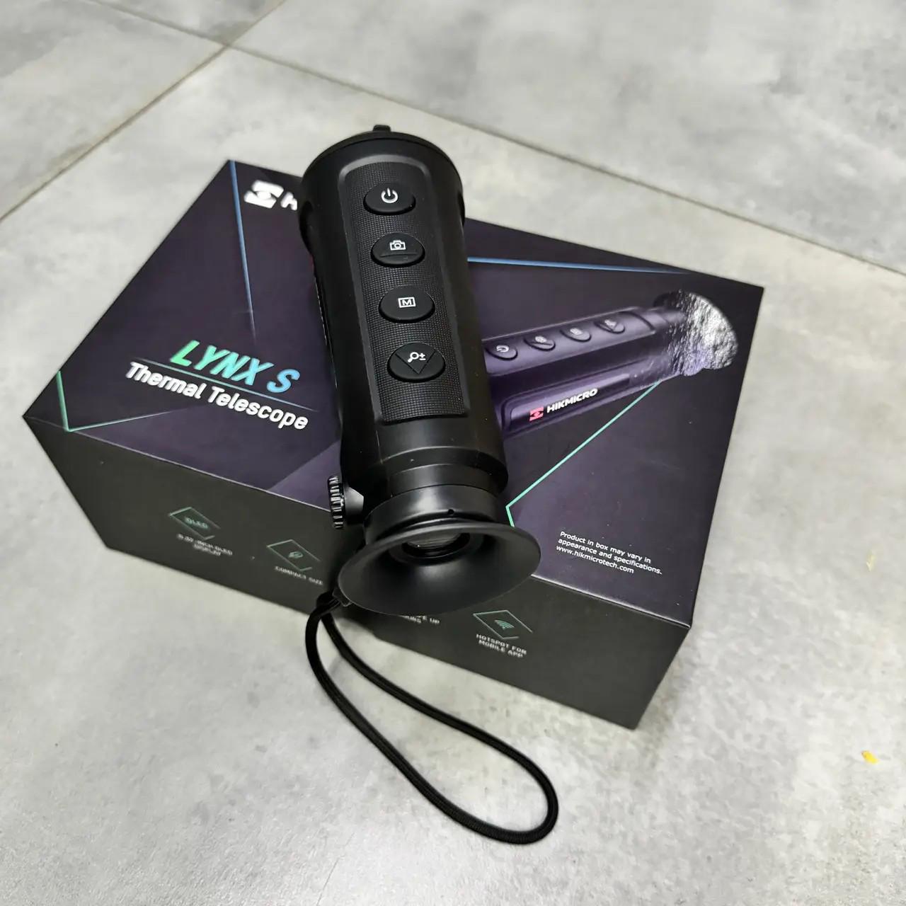 Монокуляр тепловизионный HikMicro LYNX LC06 6,2 мм 250 м Wi-Fi HM-TS01-06S1F/W-LC06S (245415) - фото 3