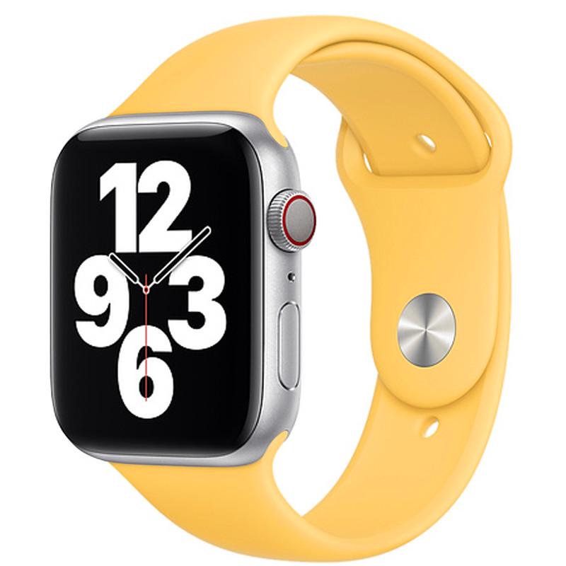 Ремешок для Apple Watch 42-44 mm Sport Band Yellow (29caa1-847)