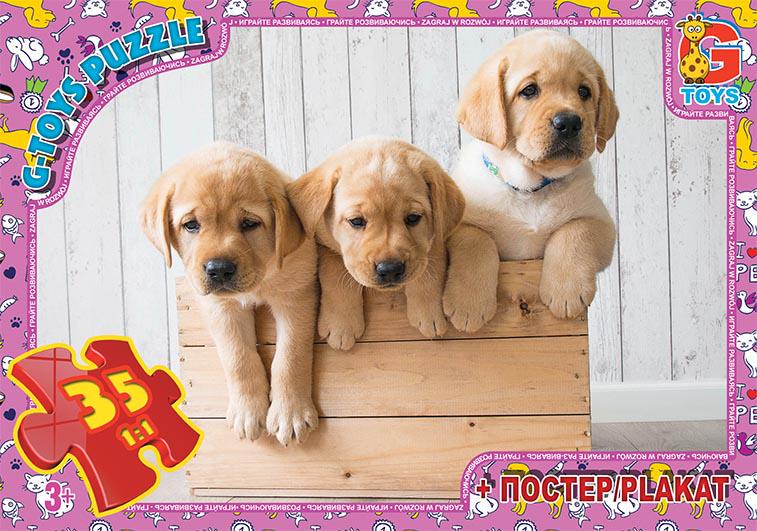 Пазли G-Toys an121 серії Домашні улюбленці 35 ел. 19х13х3см (MTT-102347)