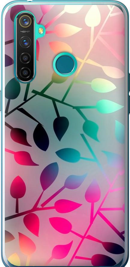 Чехол на Realme 5 Pro Листья (2235u-1861-42517) Чехол на Realme 5 Pro Листья (2235u-1861-42517)