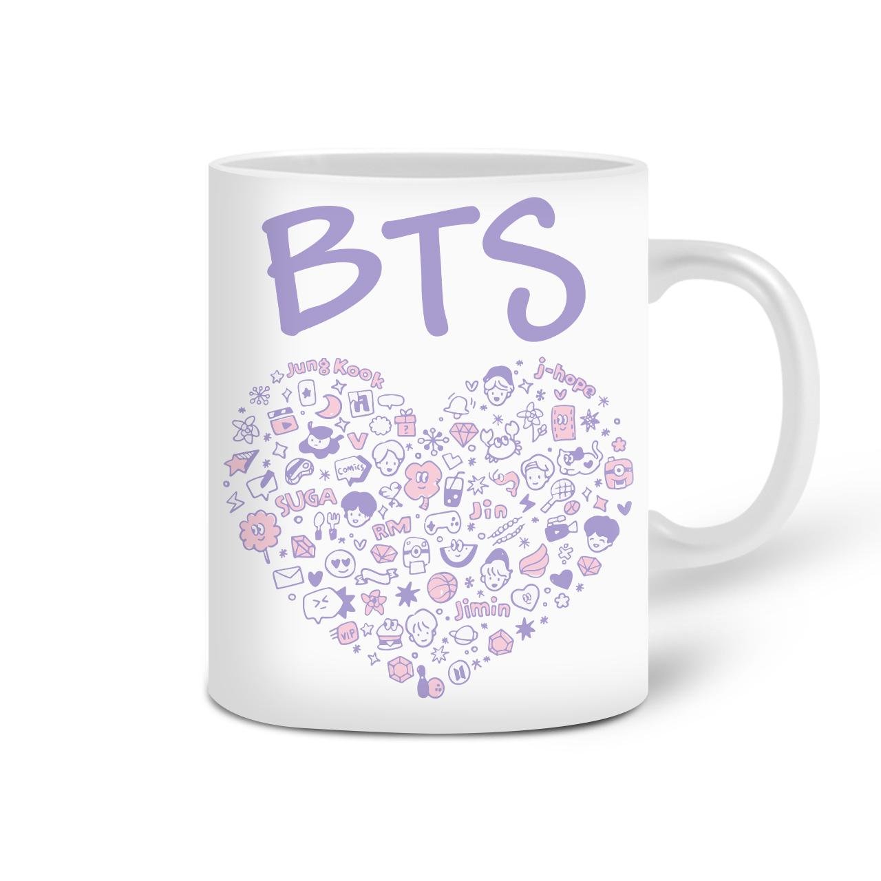 Чашка керамическая BTS 330 мл (20259-3268)