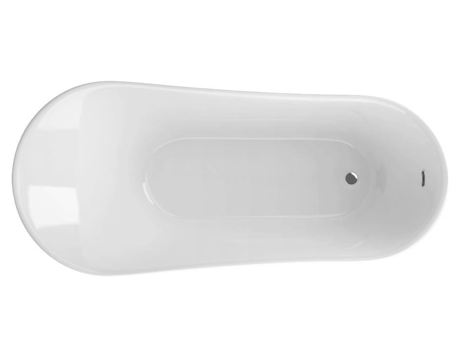 Ванна акриловая Radaway Creta с ножками 180x80 см (WA1-43-180x080U)
