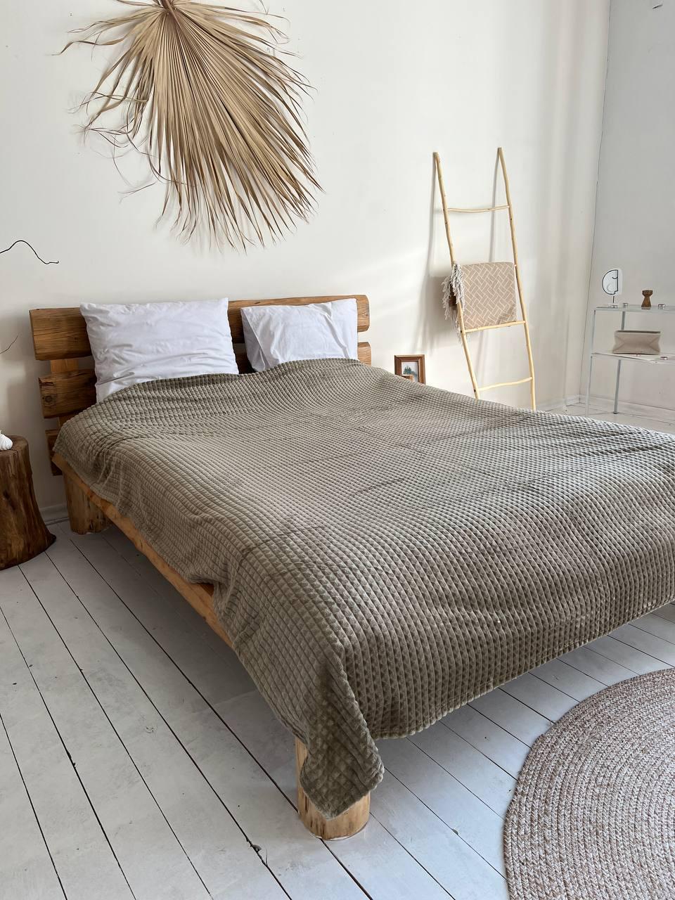 Плед-покрывало Классический Кубик 200х220 см Бледно-зеленый (07544-1) Плед-покрывало Классический Кубик 200х220 см Бледно-зеленый (07544-1)