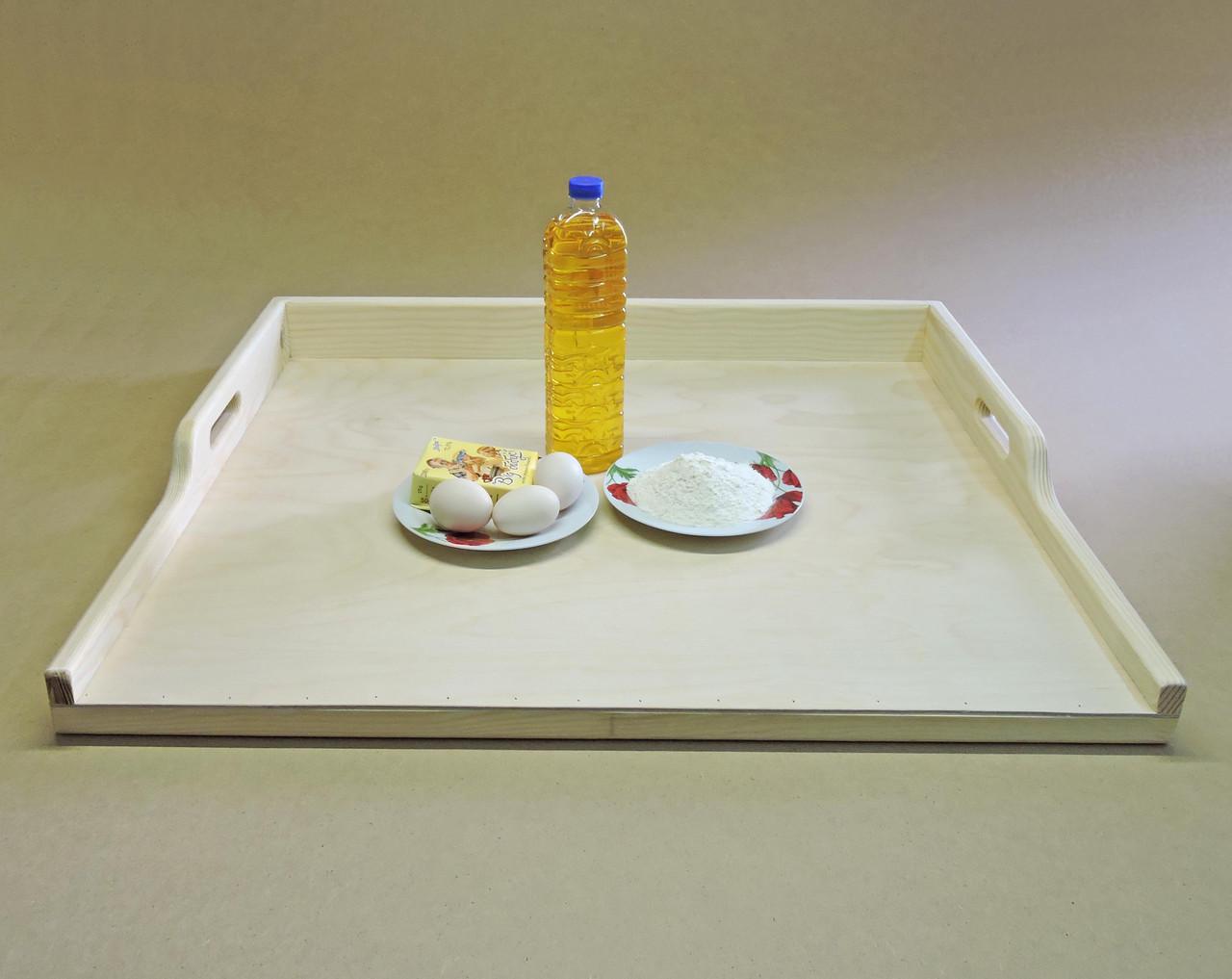 Дошка для тіста з дерева Грація класична 65х77 см (ДСТ-65770400) - фото 3 Дошка для тіста з дерева Грація класична 65х77 см (ДСТ-65770400) - фото 3