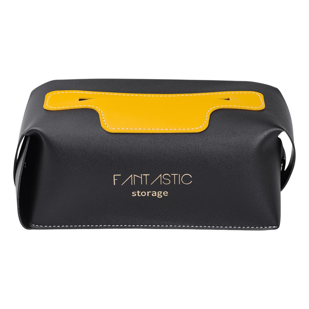 Органайзер для салфеток в салон автомобиля 22х11,5х9 см Черный (HP-3-210B) - фото 3 Органайзер для салфеток в салон автомобиля 22х11,5х9 см Черный (HP-3-210B) - фото 3