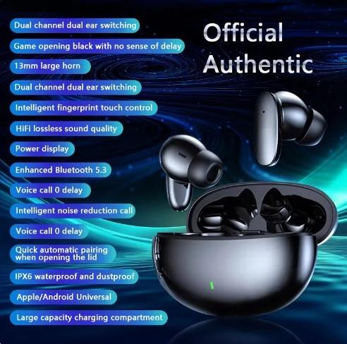 Навушники бездротові сенсорні навушники гарнітура в кейсі Pro 8 Чорний - фото 3 Навушники бездротові сенсорні навушники гарнітура в кейсі Pro 8 Чорний - фото 3