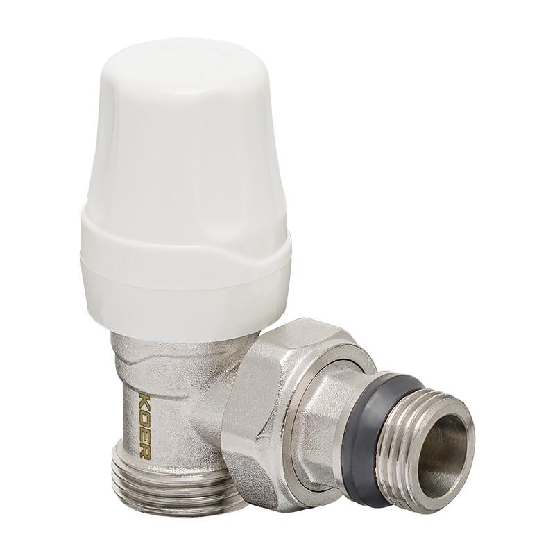 Комплект для підключення радіатора KOER SET-14 кутовий з термоголовкою ЗЗ 1/2"x3/4" (KR3178) - фото 5 Комплект для підключення радіатора KOER SET-14 кутовий з термоголовкою ЗЗ 1/2"x3/4" (KR3178) - фото 5