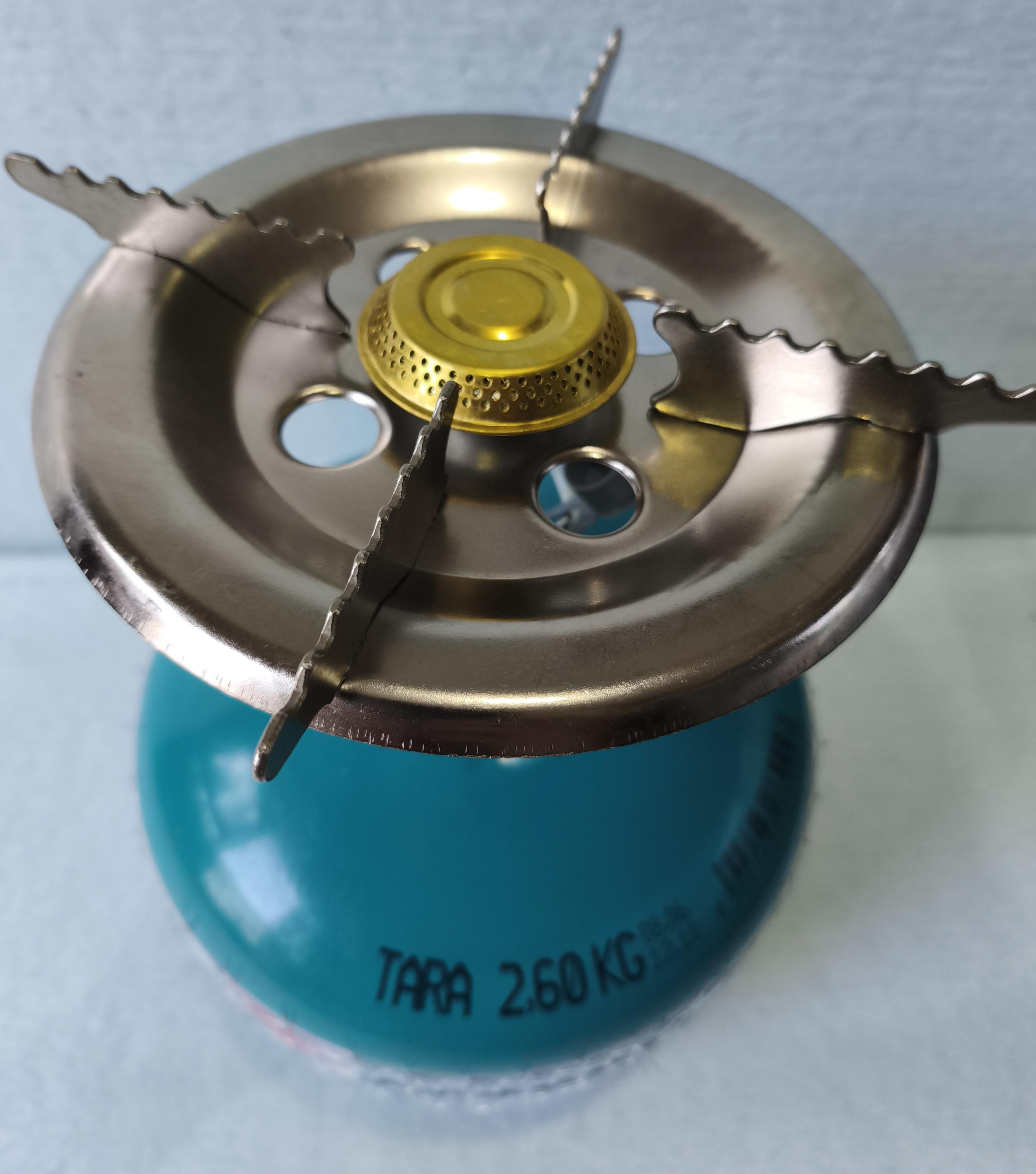 Баллон газовый туристический на 5л/2 кг с горелкой ASIA - фото 2 Баллон газовый туристический на 5л/2 кг с горелкой ASIA - фото 2