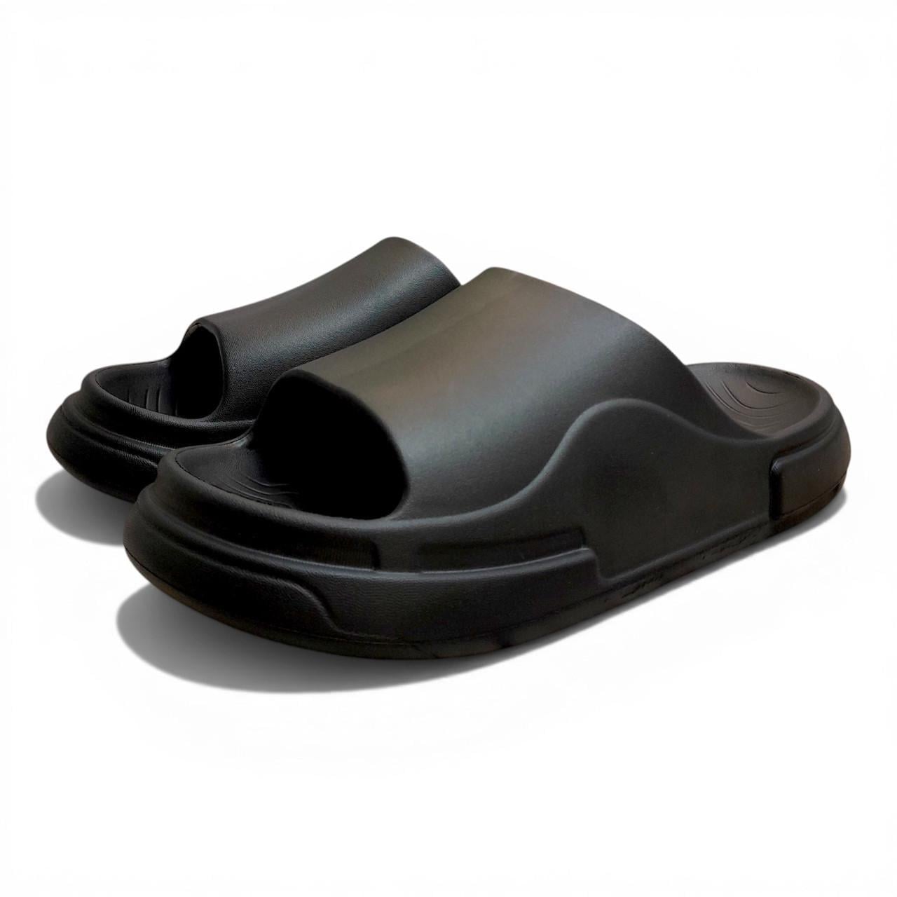 Шльопанці чоловічі Progress р. 44 28 см Чорний (2972434580)