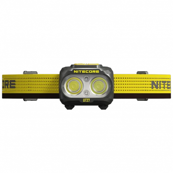 Ліхтар налобний для бігу Nitecore UT27 Pro 3xAAA USB-C Чорний (23857404) - фото 4