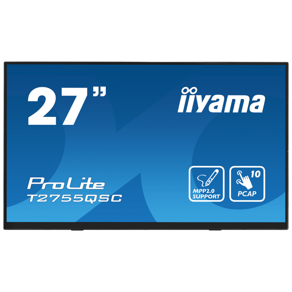 Монітор Iiyama ProLite T2755QSC-B1 2560х1440 IPS 16:9 27" (15dd3512)