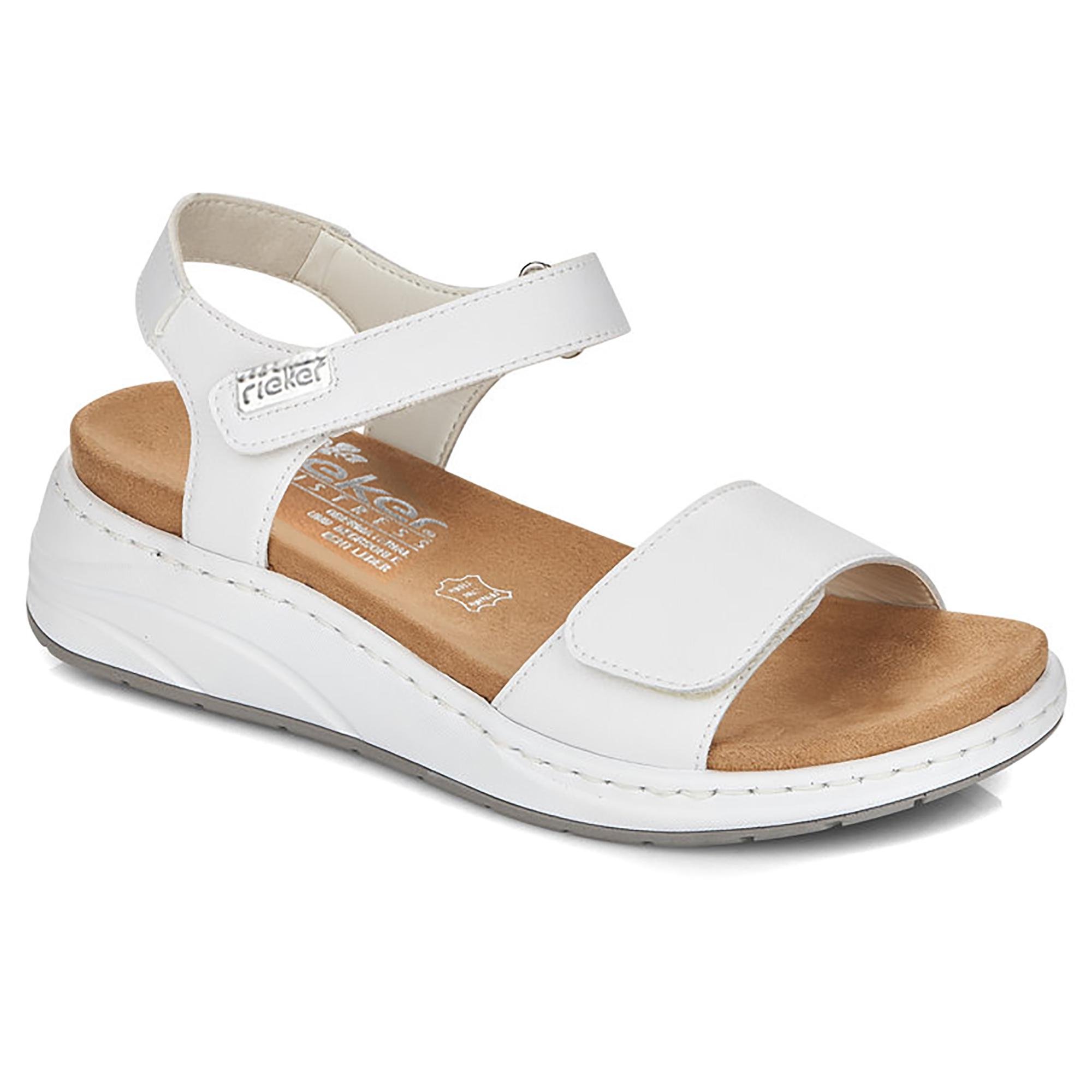 Сандалии летние женские Rieker р. 38 Белый (060132-38)