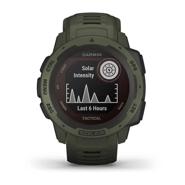 Смарт-часы армейские Garmin Instinct Solar Tactical Edition Moss (010-02293-04) - фото 2