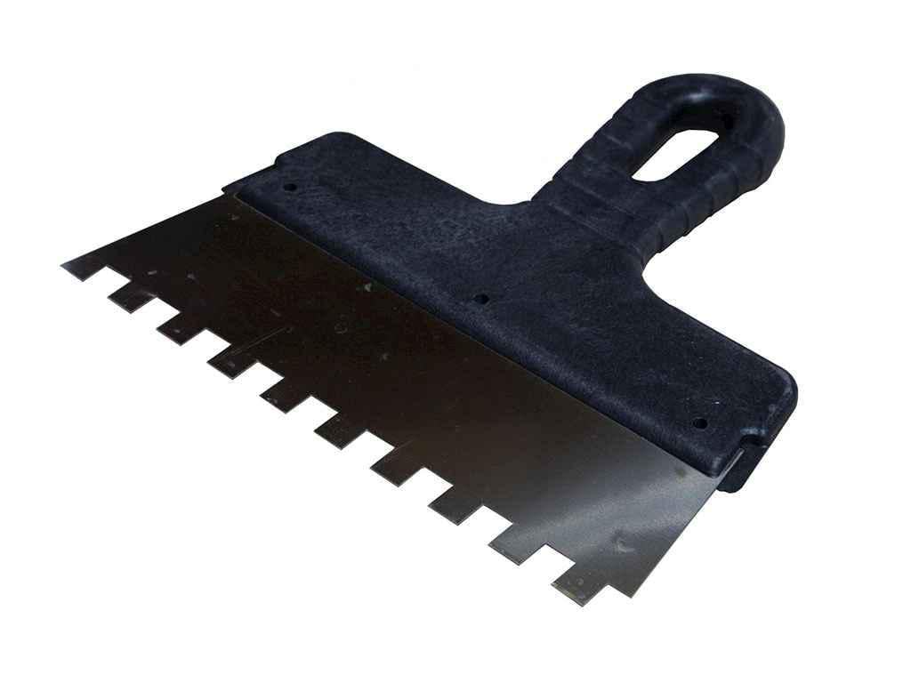 Шпатель зубчатый для клея WoffMann 3212 10х10 150 мм (21661330)