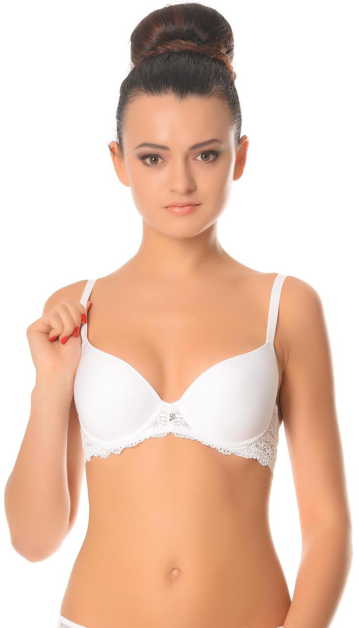 Бюстгалтер мереживний Leilieve 990 Вianco 85B Білий (1667286113)
