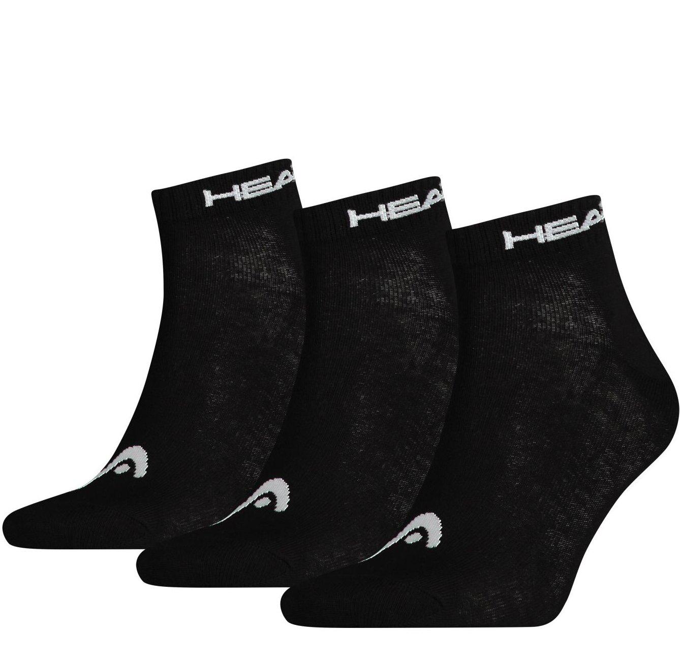 Носки Head Quarter Unisex 3 пары р. 35/36/37/38 Black (761011001-200)