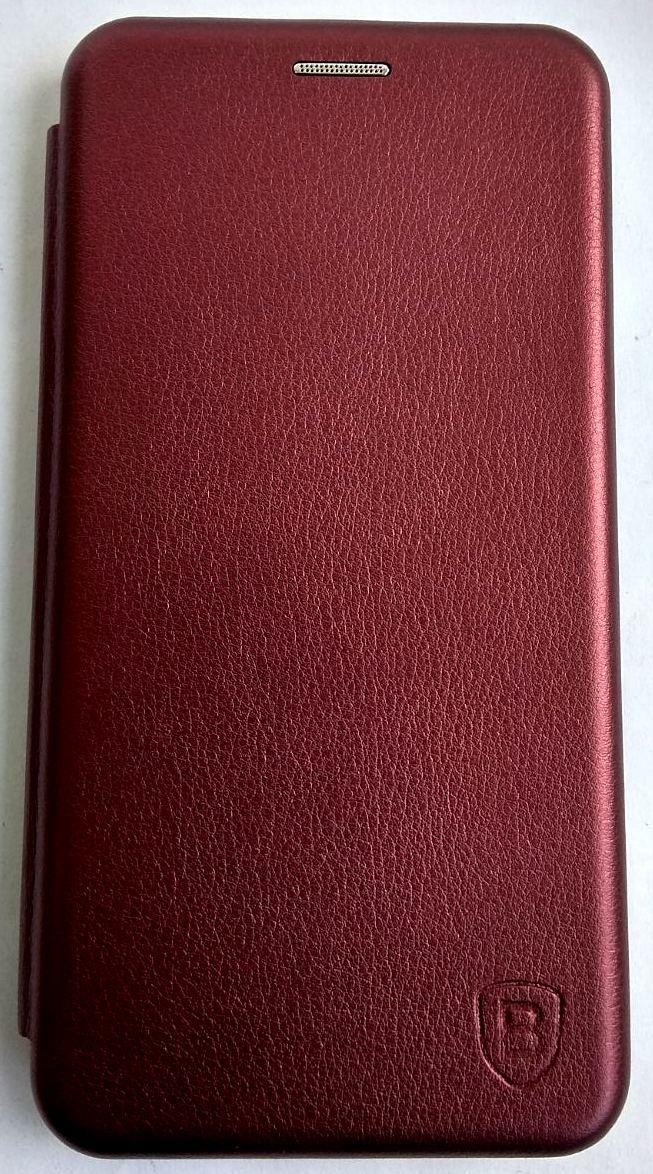 Чохол-книжка "Classy Level" для Huawei P30 Lite бордовий