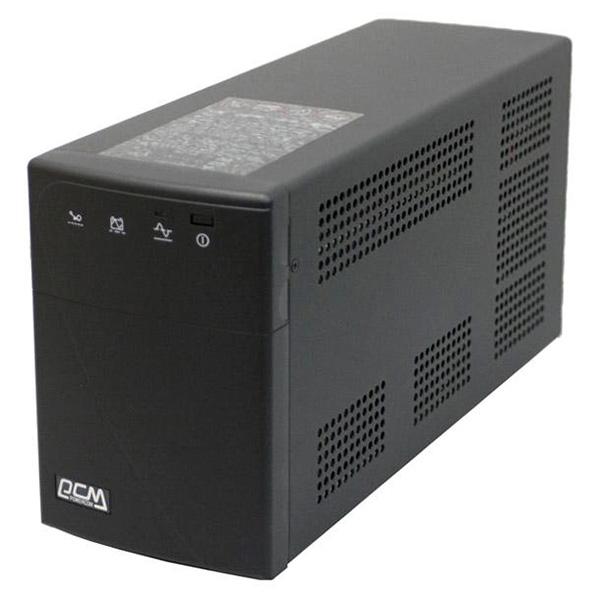 Источник бесперебойного питания Powercom BNT-1000AP SCHUKO USB 600 Вт 1000 ВА (19100525)