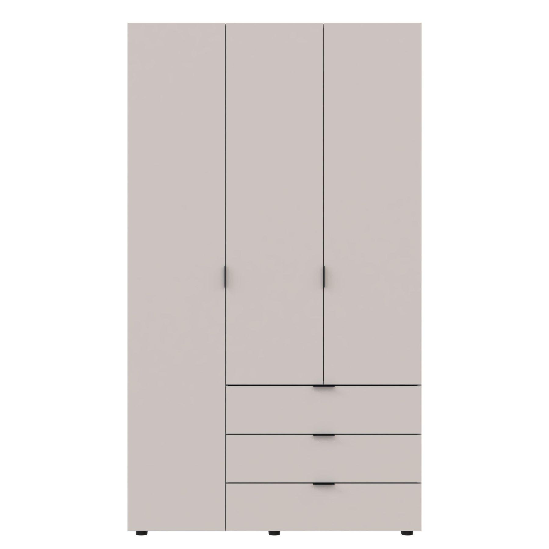 Шкаф распашной для одежды Doros Гелар 116,2х49,5х203,4 см Кашемир (26429999) - фото 4