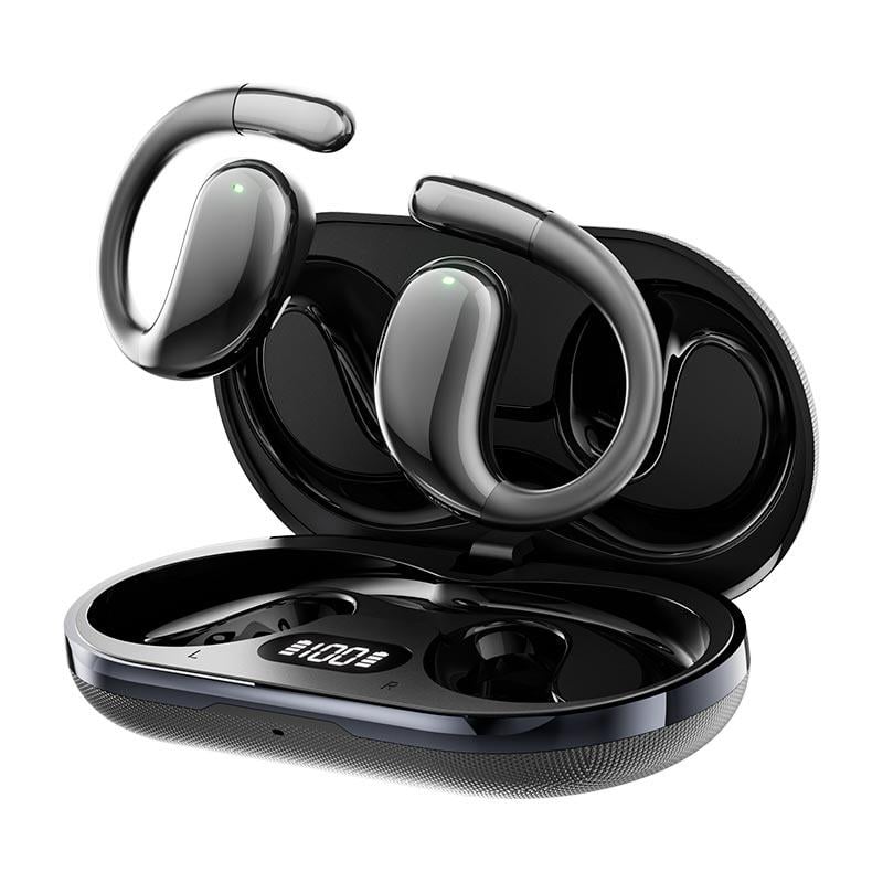 Наушники беспроводные XTRIKE ME WS-015 OWS Bluetooth 5.4 Black (26786)