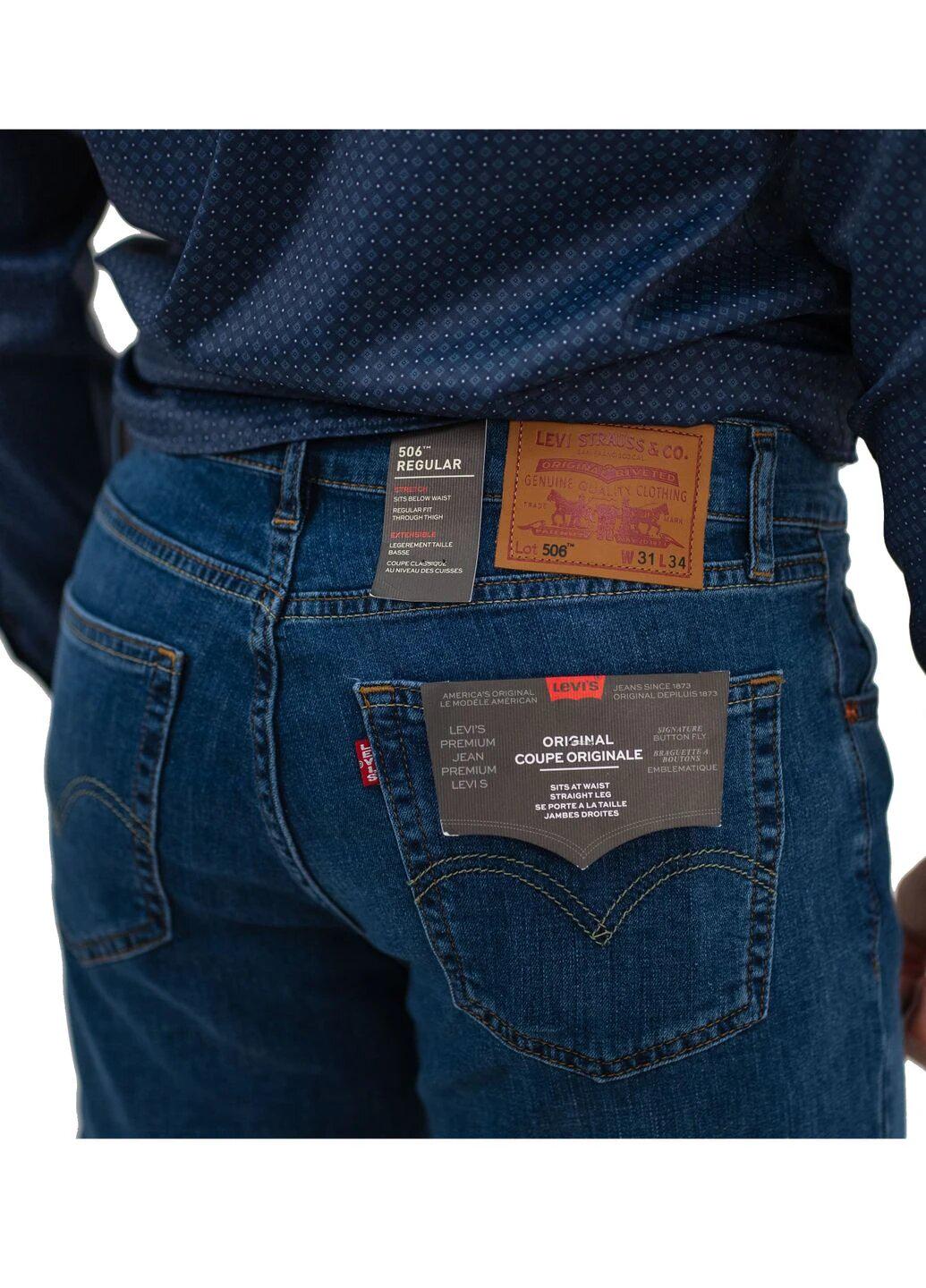 Джинси чоловічі LEVI'S 506 7018-02 W30 L32 - фото 3 Джинси чоловічі LEVI'S 506 7018-02 W30 L32 - фото 3