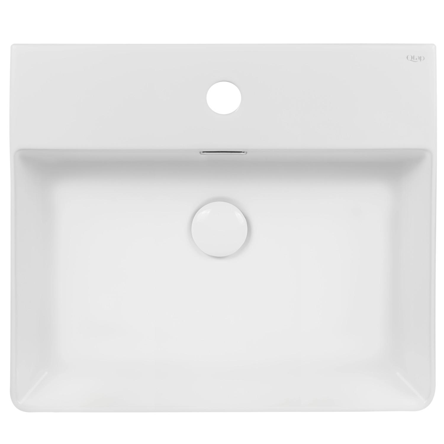 Умывальник подвесной Q-tap Nando C QT12117050CW 505x420x130 мм Белый (132005)