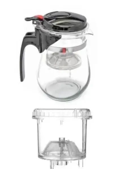 Заварювальний чайник Edenberg EB-334 скляний із кнопкою для зливання 1000 мл (2530558931) - фото 5 Заварювальний чайник Edenberg EB-334 скляний із кнопкою для зливання 1000 мл (2530558931) - фото 5