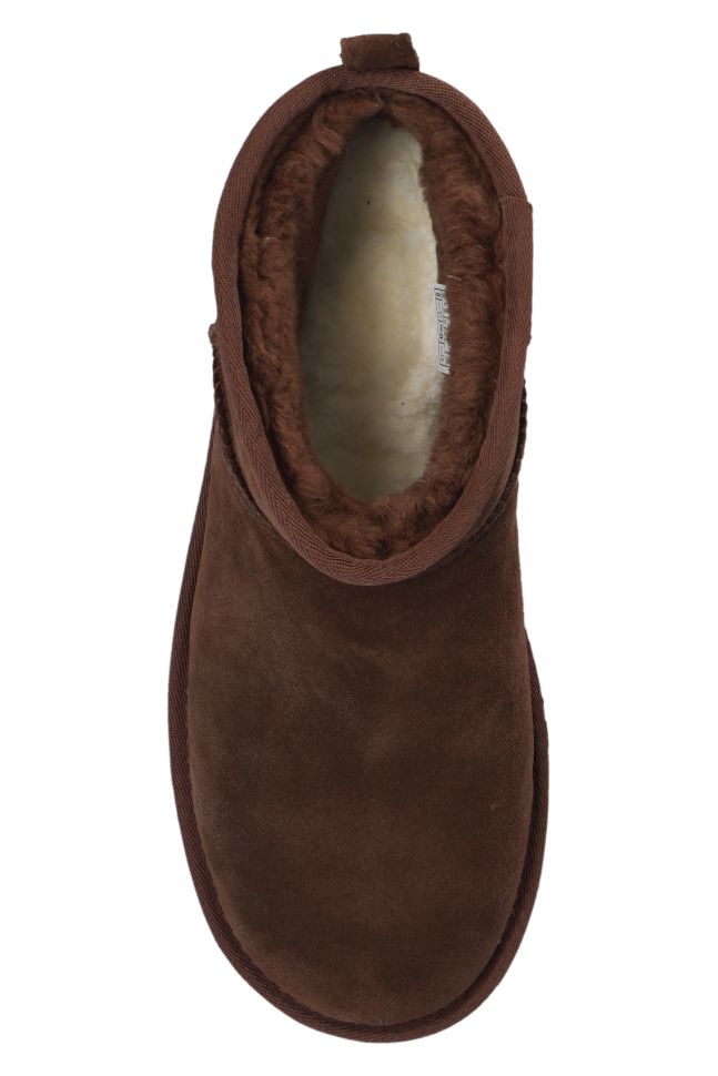 Уги жіночі UGG Ultra Mini Platform Chocolate Suede р. 38 Темно-коричневий (16932) - фото 3