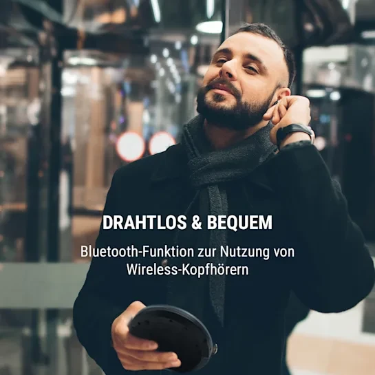 Портативний CD-програвач OneConcept CDC 100 MP3-CD РК-дисплей - фото 8