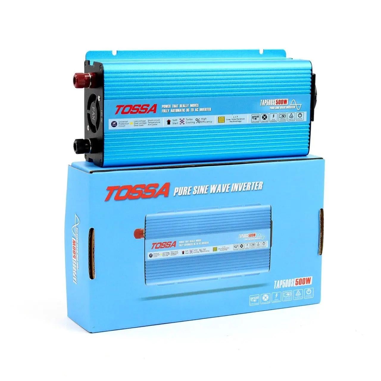 Автомобильный инвертор Tossa TAP500S 12-220V 500W (31575156)