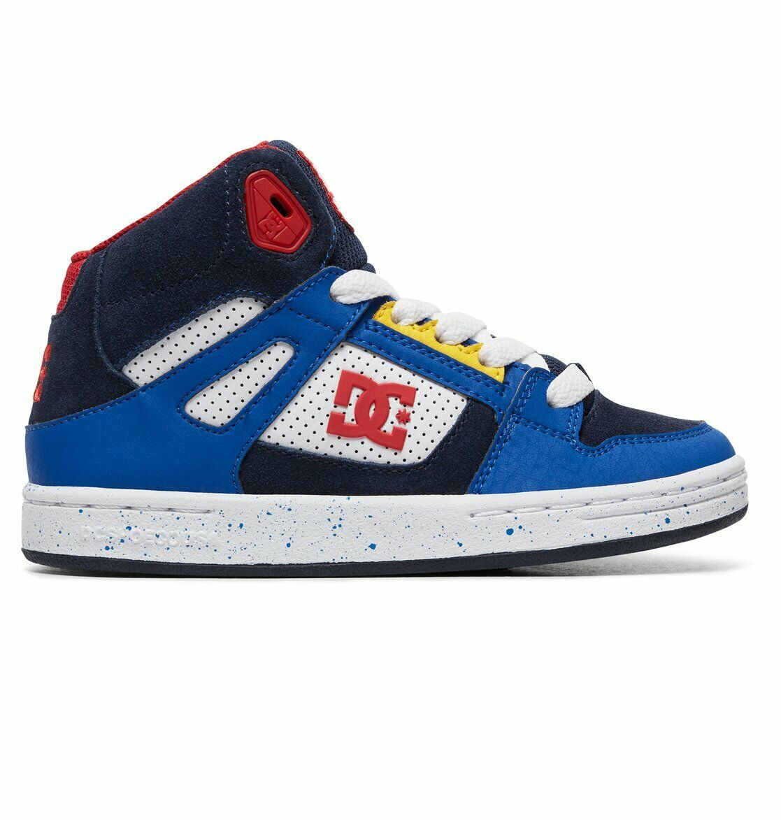 Кросівки DC Shoes Kids Pure High Top р. 34/3/22 см Темно-синій/Червоний