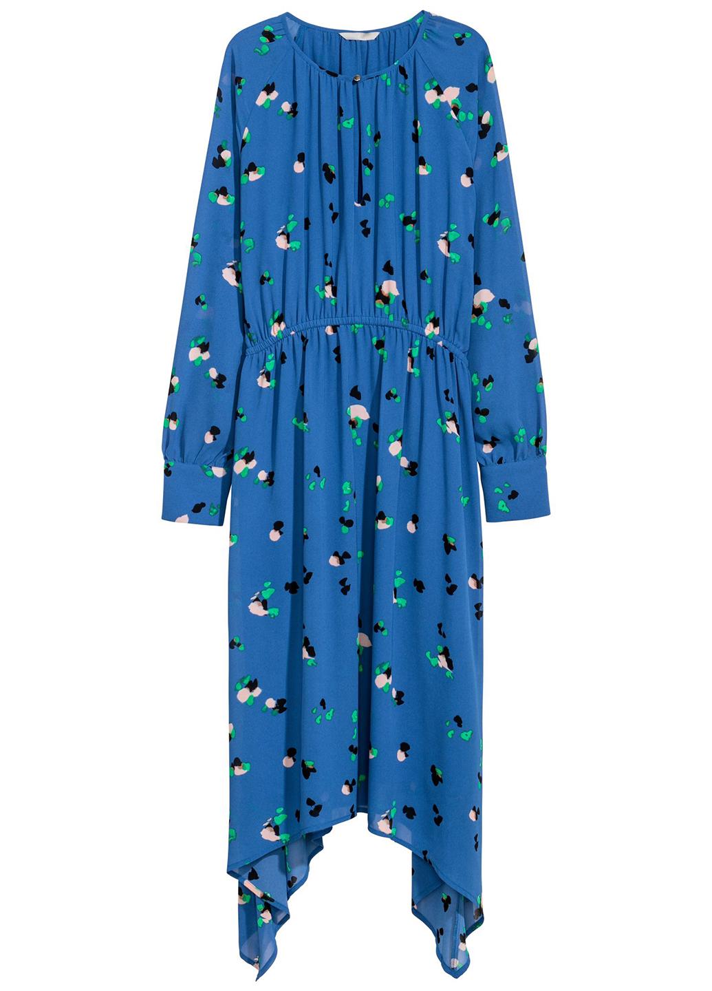 Платье H&M р. 38 Синий (572517b45)