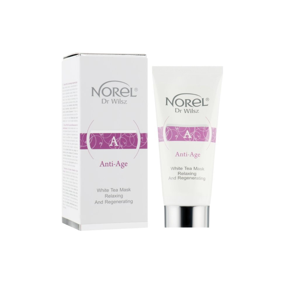 Маска для зрілої шкіри з білим чаєм Norel Anti-Age White Tea Mask Relaxing And Regenerating 100 мл (0210) Маска для зрілої шкіри з білим чаєм Norel Anti-Age White Tea Mask Relaxing And Regenerating 100 мл (0210)