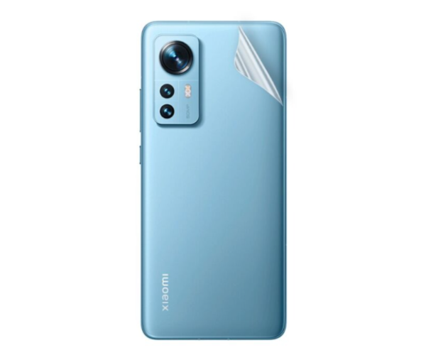 Противоударная гидрогелевая пленка Hydrogel Film для Xiaomi 12 на заднюю панель, Transparent