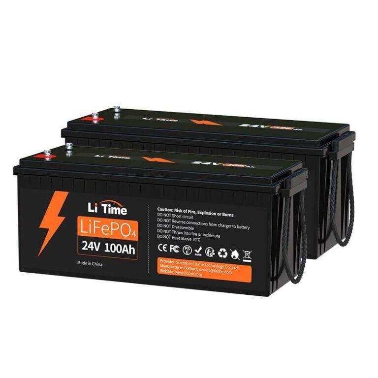Акумулятор для інверторних систем LiTime LiFePO4 з BMS 24V 100 Ah (25794222) - фото 3