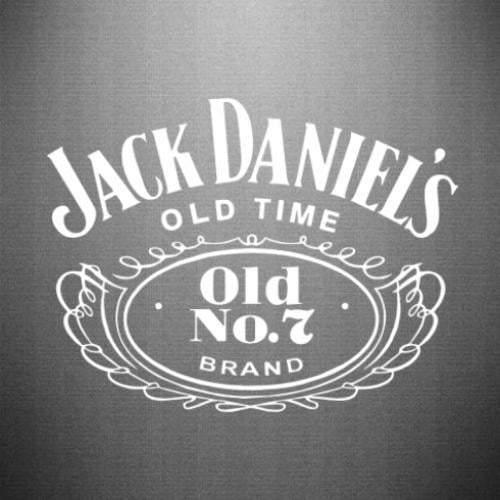 Наклейка Jack Daniel's Old Time 50x38,2 см Белый (21563166)