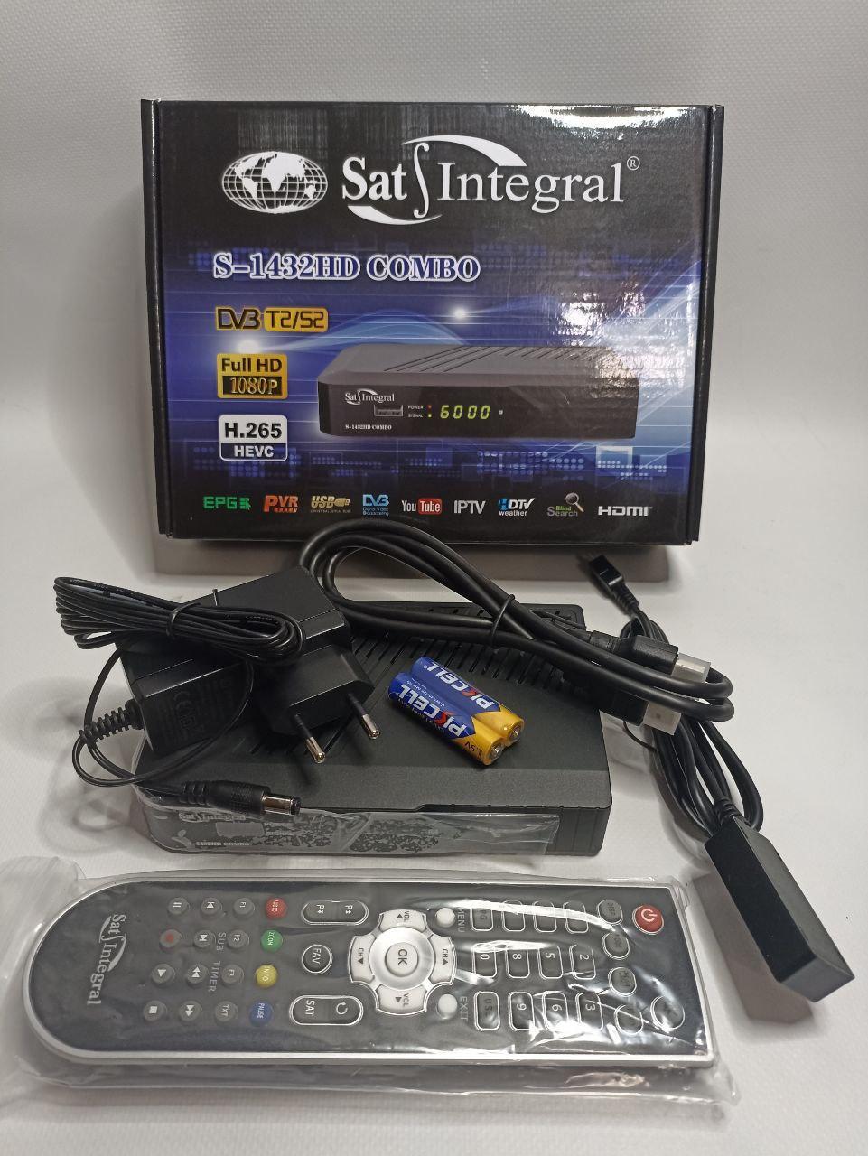 ТВ-тюнер Sat Integral S-1432HD Combo (1777794531) ТВ-тюнер Sat Integral S-1432HD Combo (1777794531)