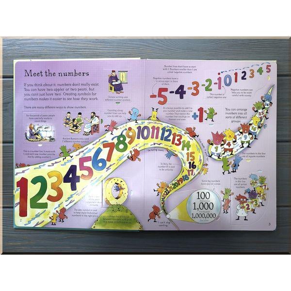 Книга Usborne "See inside Maths" Alex Frith Colin King Minna Lacey (ISBN:9780746087565) - фото 4