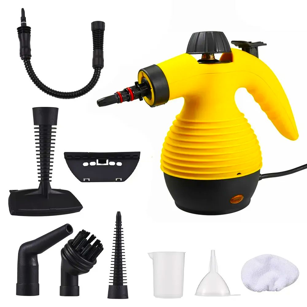 Пароочиститель ручной Steam Cleaner DF-A001 350 мл 1000 Вт с насадками (25391146)