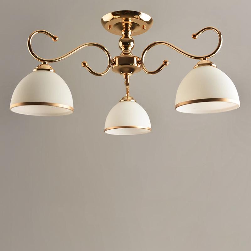 Люстра потолочная Light House NM-17065/3 Золото