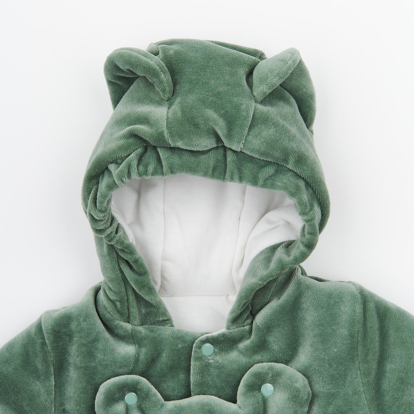 Комбинезон детский демисезонный ЛяЛя на хлопке 56 см (8ВЛ061) - фото 4