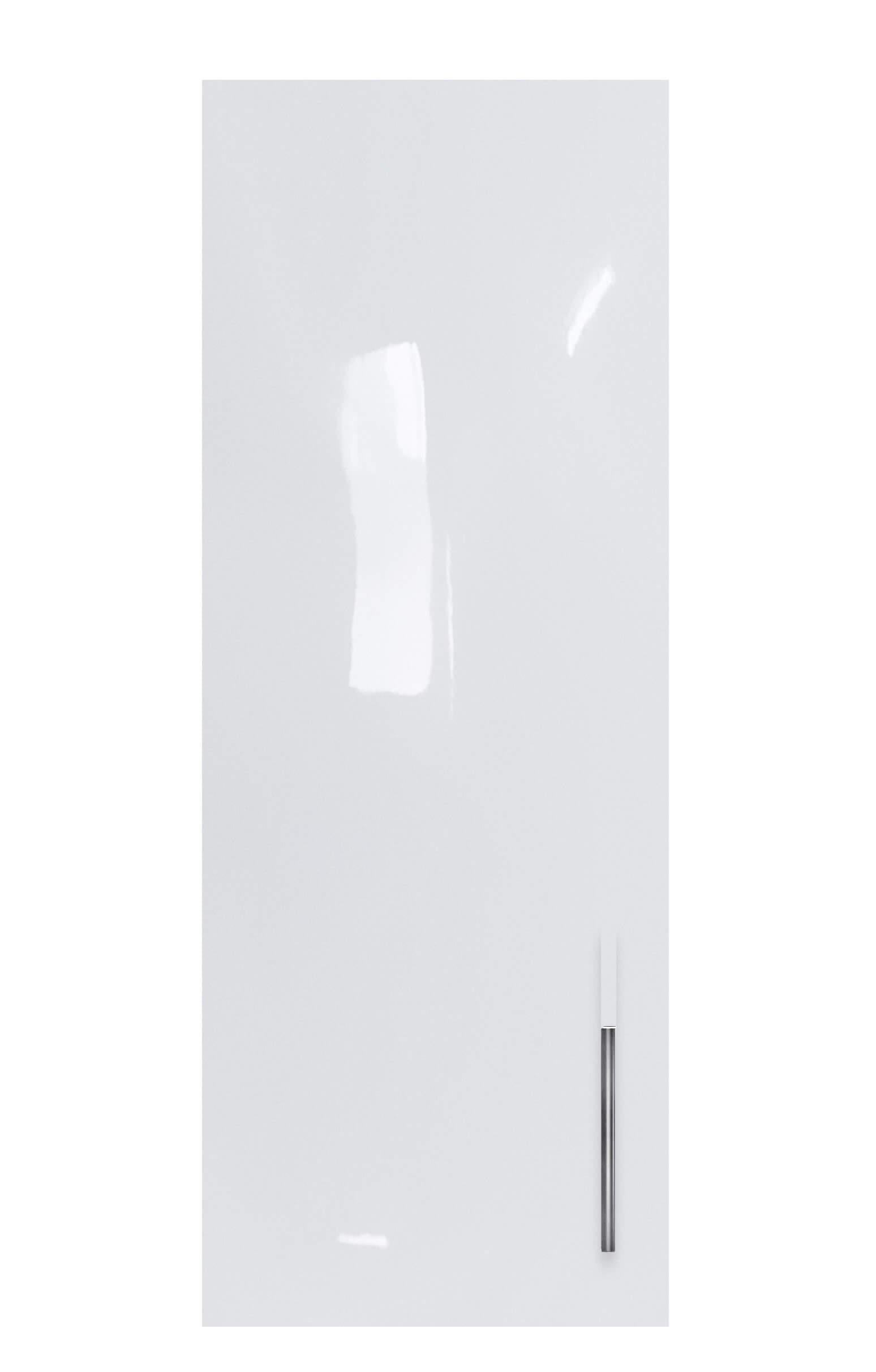 Пенал МАКСІ-МЕблі закритий з фарбованими МДФ фасадами 400 Дуб сонома/Білий (5102482)