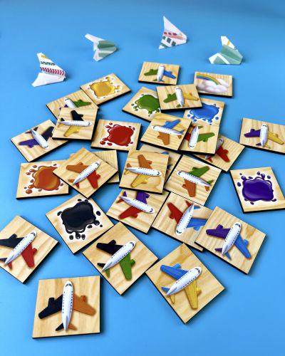 Пазл-сортер Самолеты: цвета (192774) - фото 2